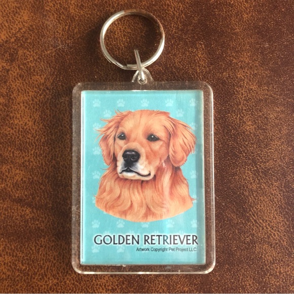 Other - NWT golden retriever key chain